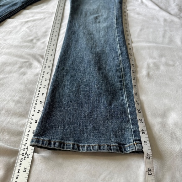 Old Navy Women's Vintage Y2K Denim Low-Waist Bootcut Jeans 10R Festival Rodeo - Picture 13 of 14